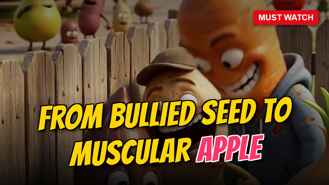 From Bullied Seed to Muscular Apple