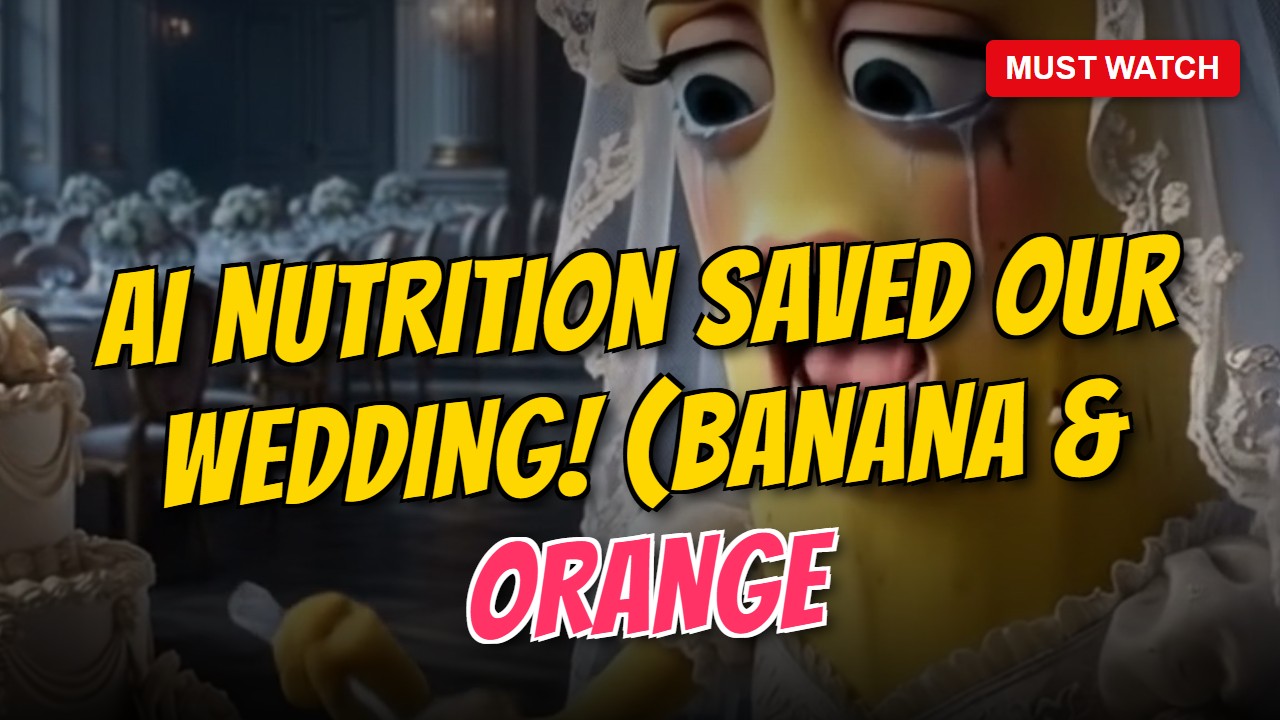 AI Nutrition Saved Our Wedding! (Banana & Orange Love)