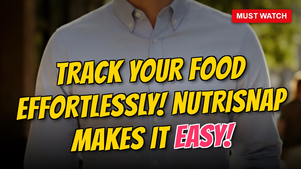 Track Your Food Effortlessly! NutriSnap Makes It Easy!